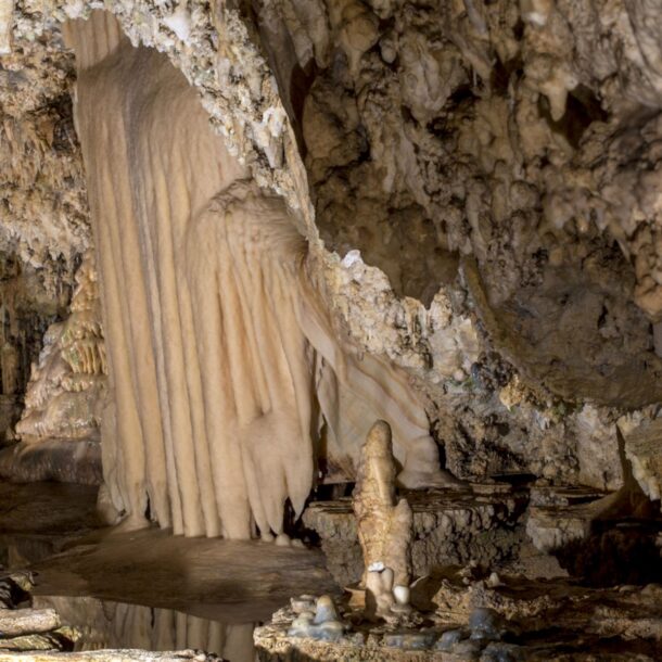 Grotte corridoio organo