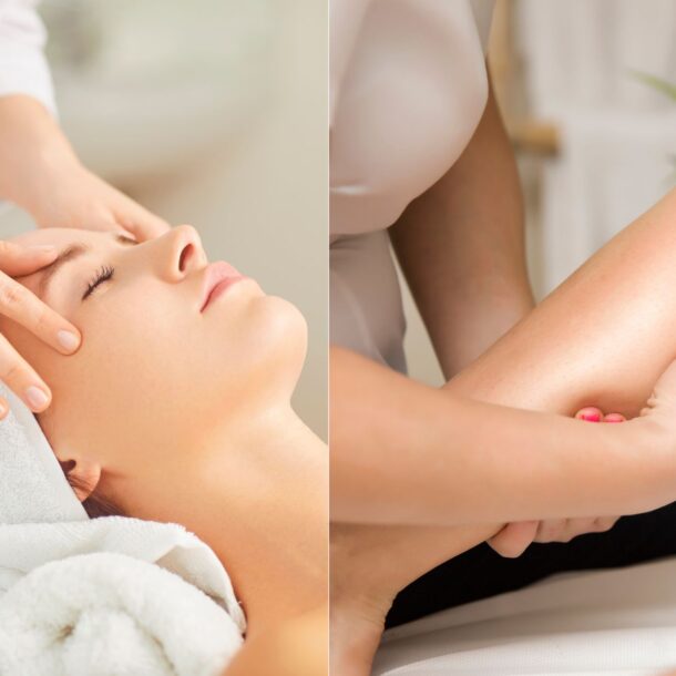massaggio viso e corpo draining escape